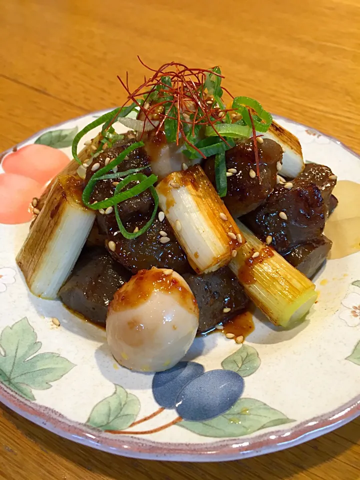 こんにゃくdeヘルシー焼き鳥  串刺さずバージョン|まつださんさん