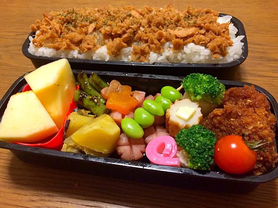 11/13 今日の高1男子弁当^_^|chunさん