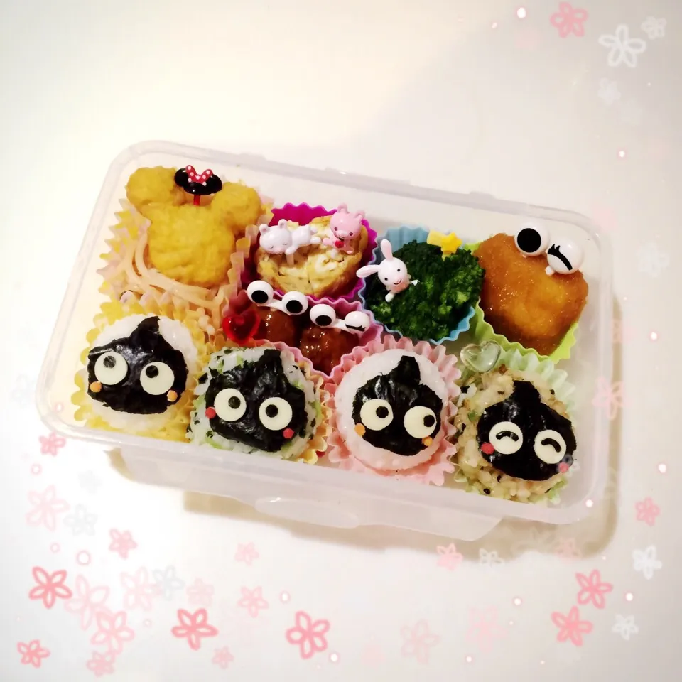 真っ黒しずくちゃん❤︎弁当|Makinsさん