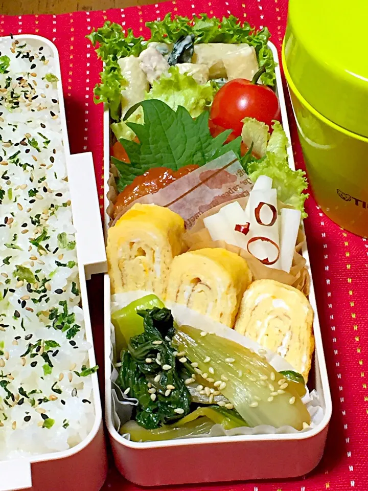 高校生男子のがっつり弁当୧(๑•̀⌄•́๑)૭✧|おざMAMAさん