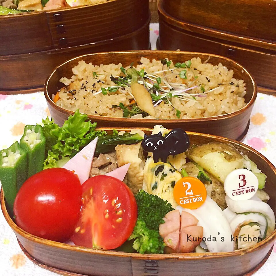 ビックトマト弁当(´×ω×`)|kiyomi sakuraiさん