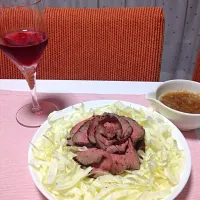 Snapdishの料理写真:ローストビーフ|もえさんさん