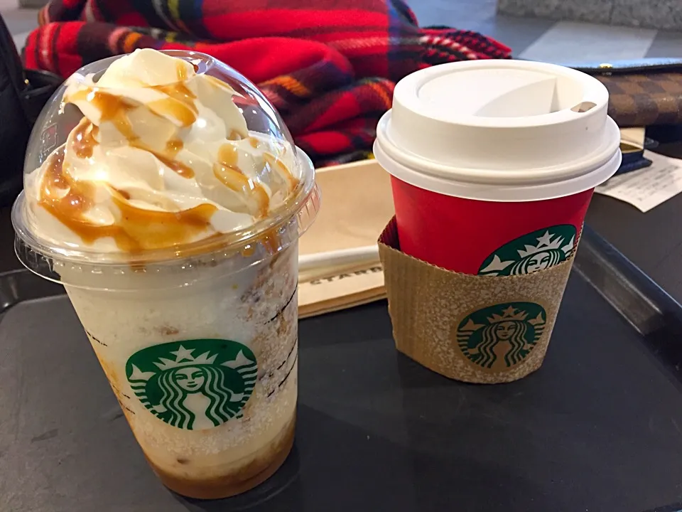 Caramel toffee frappe chino and Americano🎄|Yayoweさん