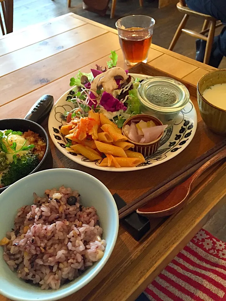 お気に入りのカフェでランチ|ミッキーさん