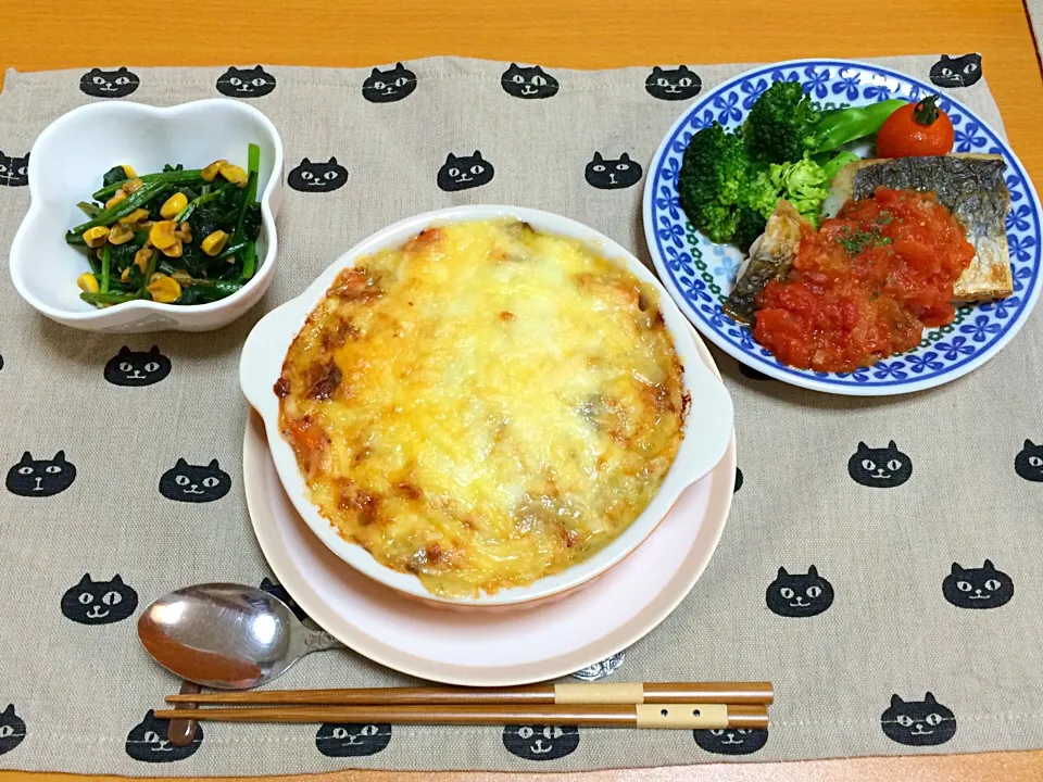 洋風晩ご飯|ゆーみんさん