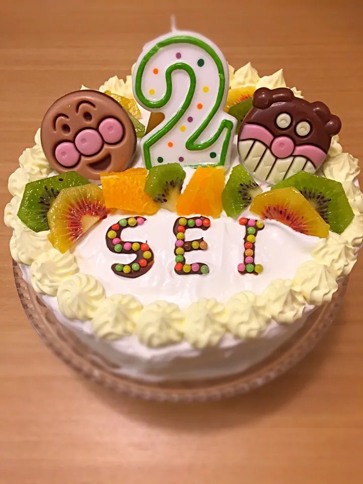 2歳の誕生日ケーキ|奥泉いづみさん