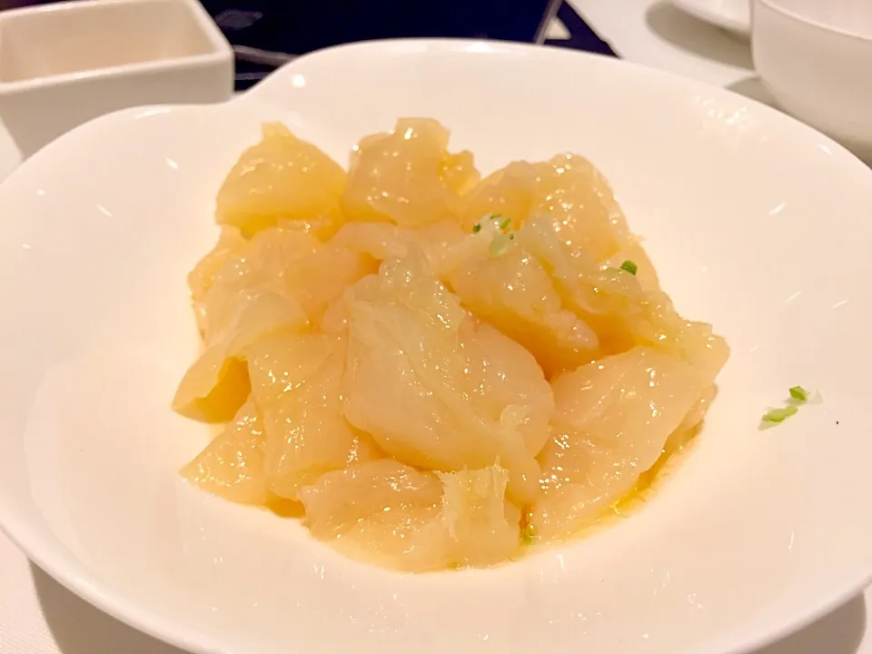 Jellyfish in sesame oil|Sky Blueさん