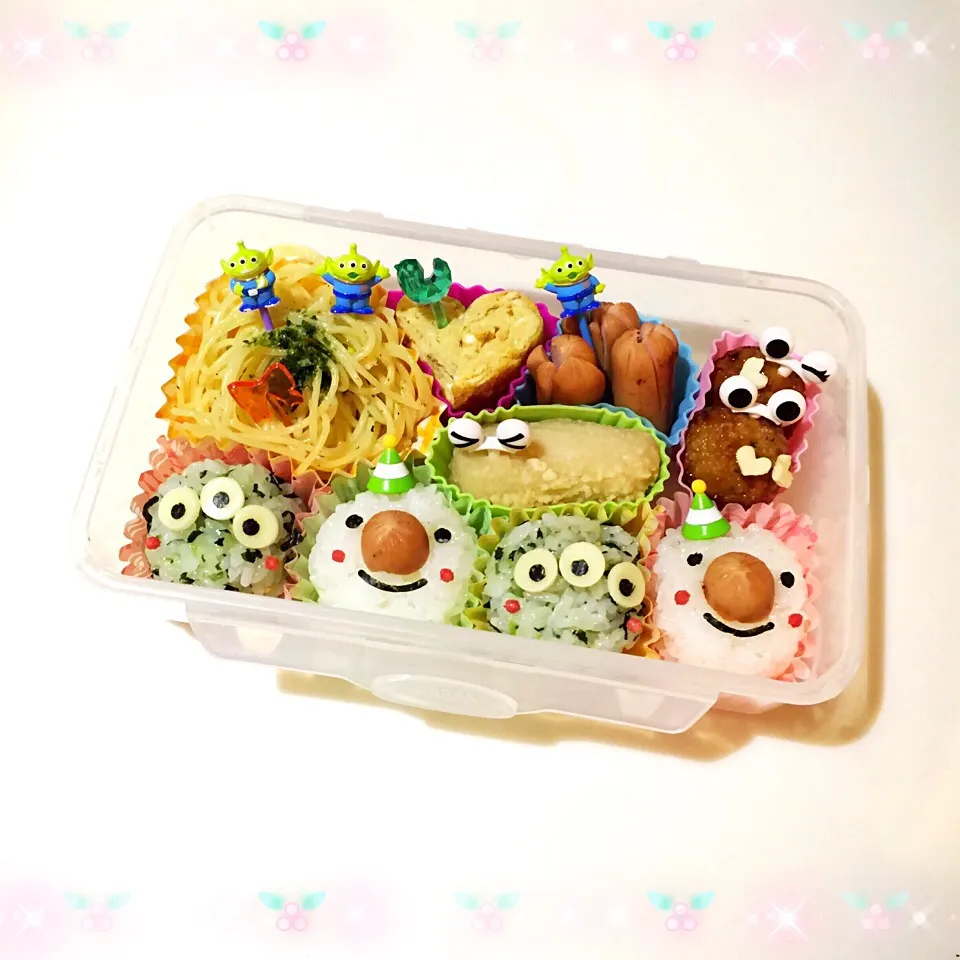 雪だるま❤︎プチにぎり弁当|Makinsさん