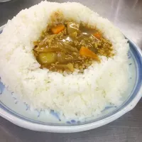 Snapdishの料理写真:御釜カレー(まかない)|16FMさん