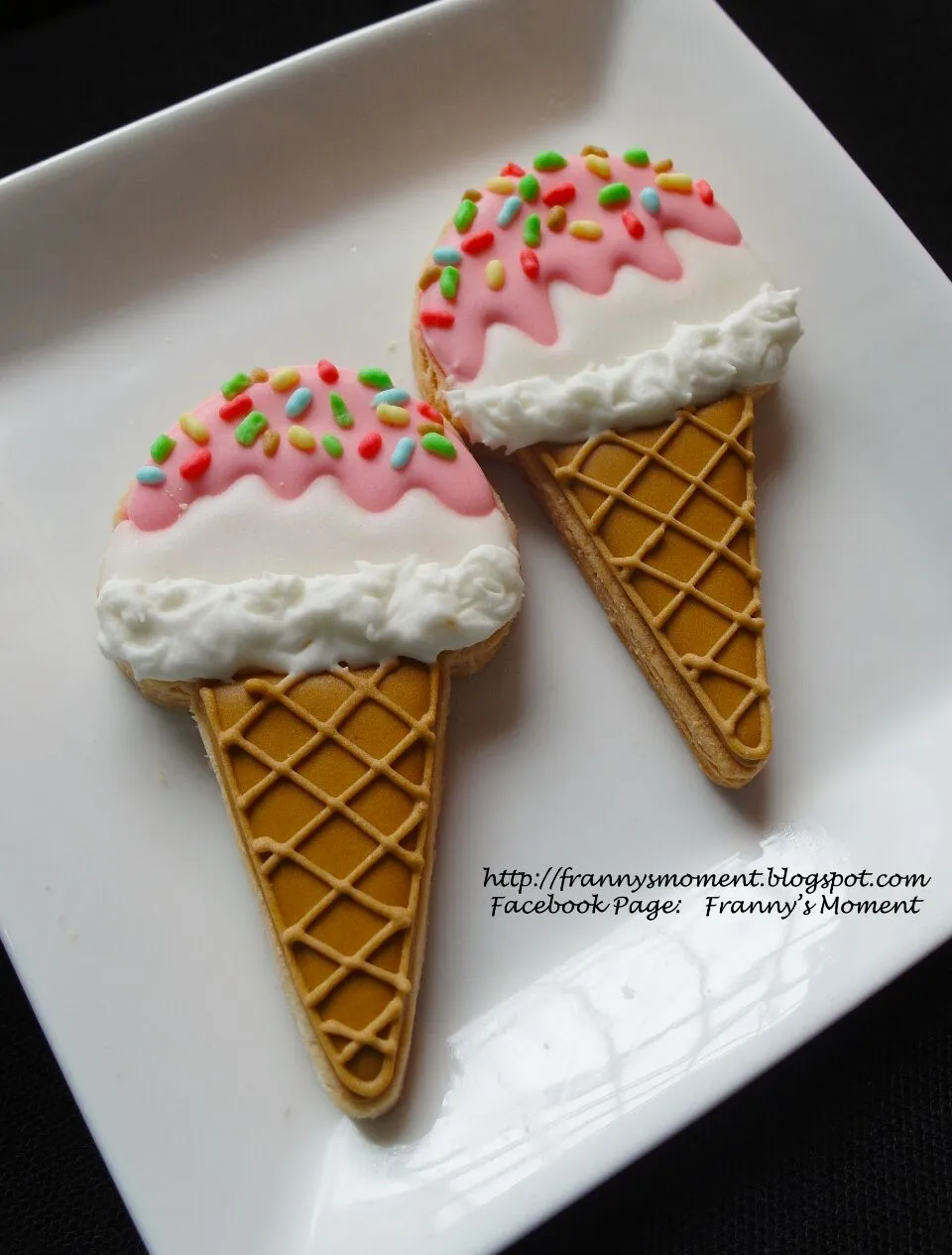 ice cream icing cookies~ 
Do you want?|Frannyさん