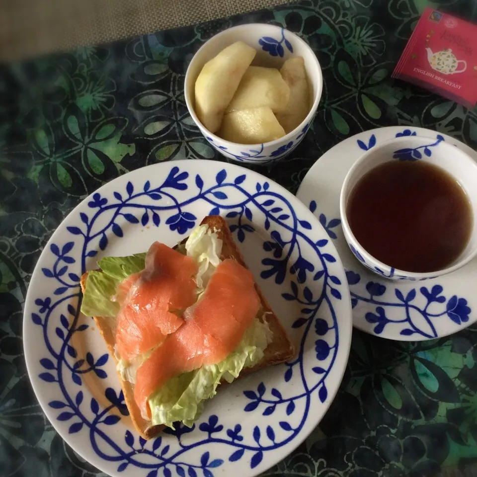 Snapdishの料理写真:今日の朝ごはん|ぺんぎんさん