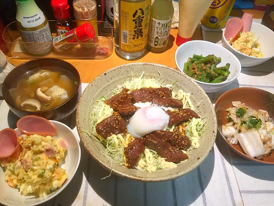 カルビ丼|ゆんたくさん