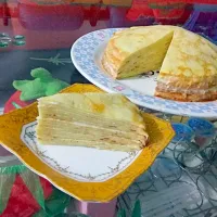 Snapdishの料理写真:#millecrepe #homemade #crepecake|henny pangestuさん