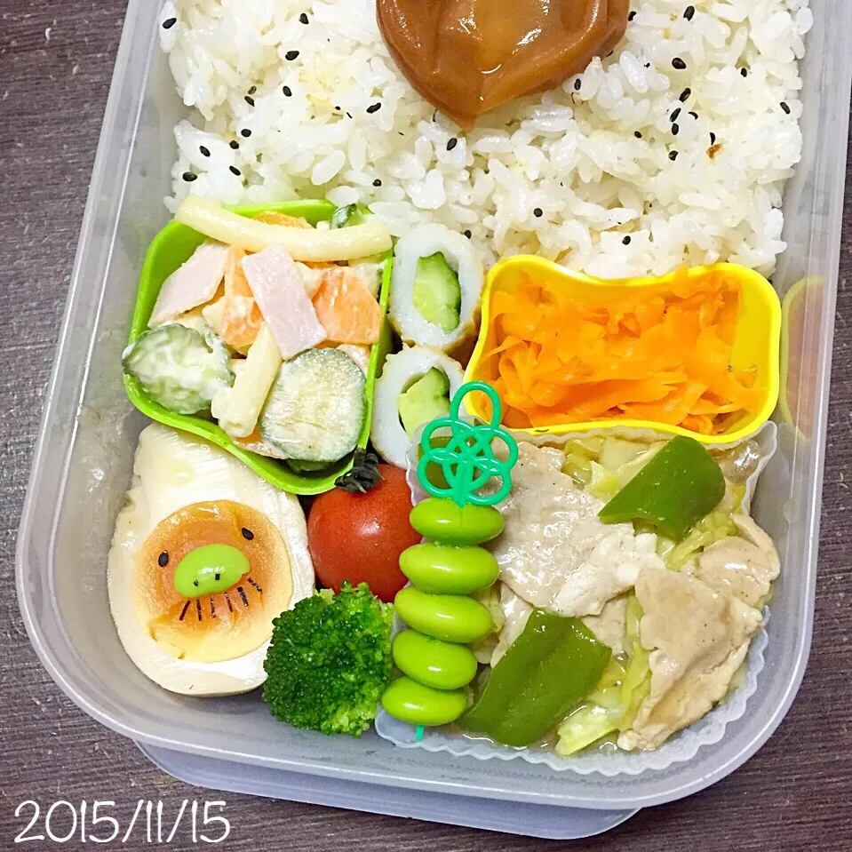 11/15お弁当⚘ᗾᐝ|ふくろう女子さん