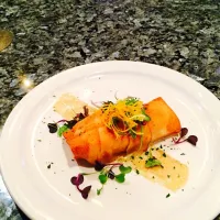 Potato wrapped Cod with white truffle aioli|Abdullah Qadirさん