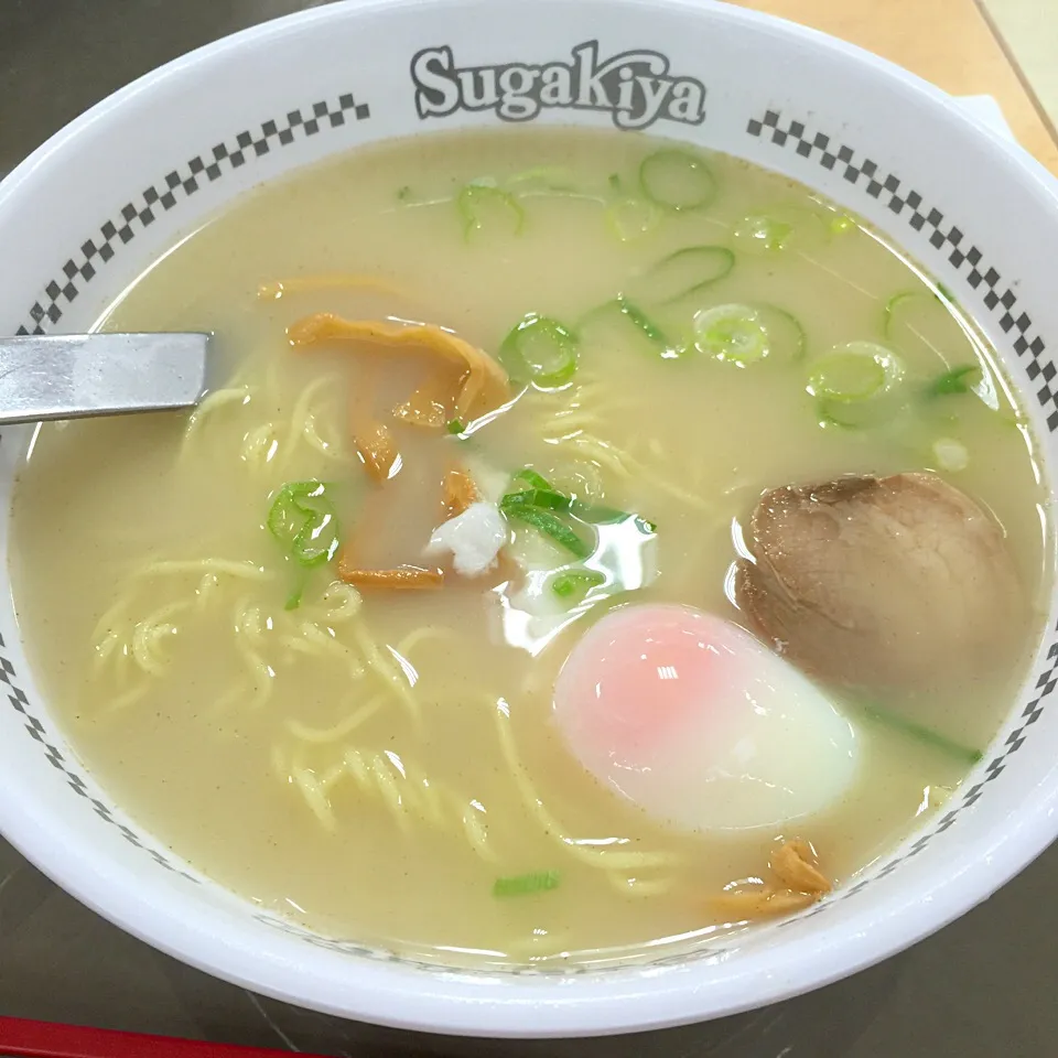 スガキヤのたまご入ラーメン(◍•ڡ•◍)❤|いつみさん