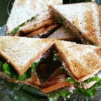 grilled tuna sandwich|katherineさん