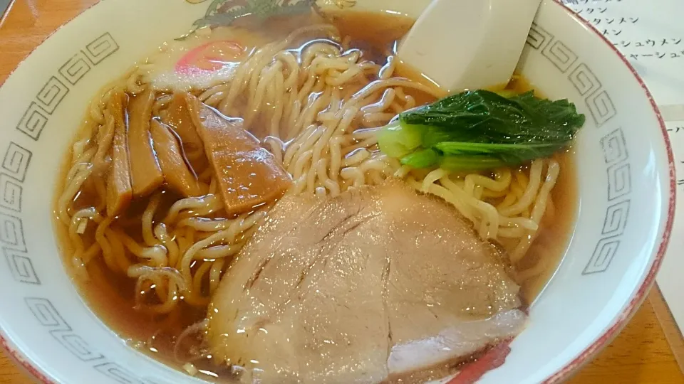 Snapdishの料理写真:名代たい焼 福よし の ラーメン ＠池袋|大脇さん