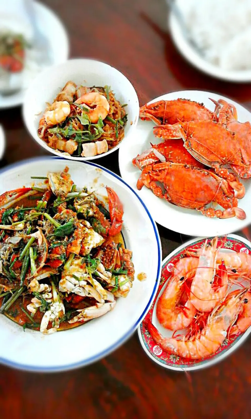 อาหารพื้นๆ #crab #prawn|Minky Gatchanさん