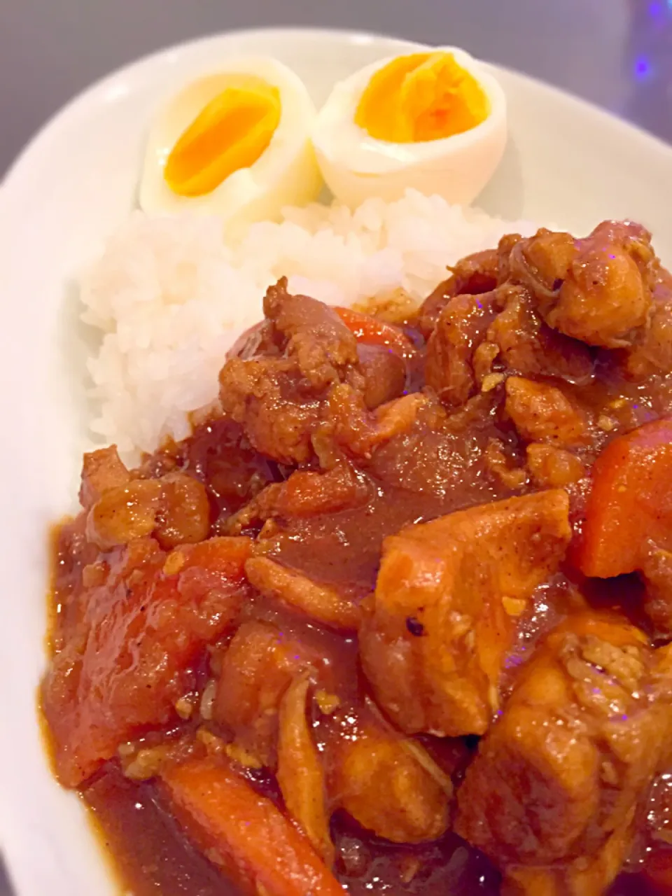 チキンカレーを作って見たよ〜！隠し味はチョコレート。|Tomyさん