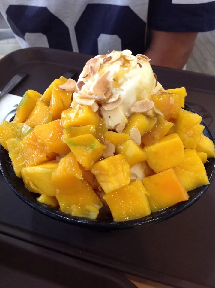 manggo cheese patbingsoo|diyan candraさん