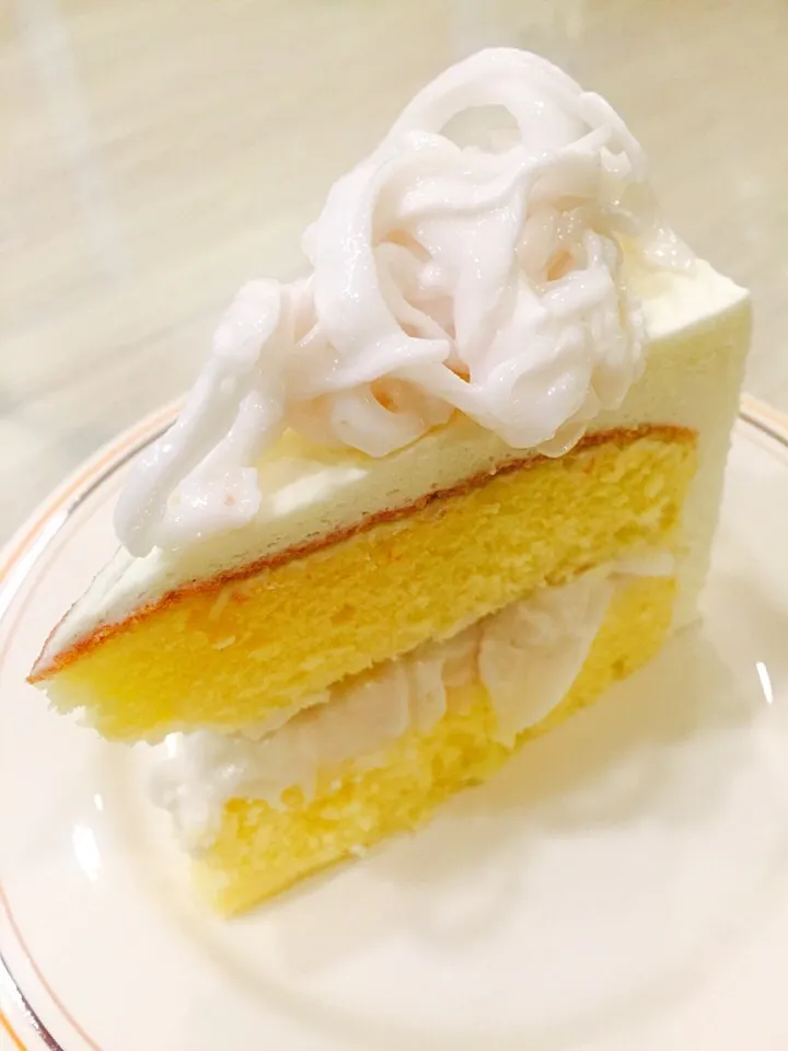 Young coconut cake🍰|Queenさん