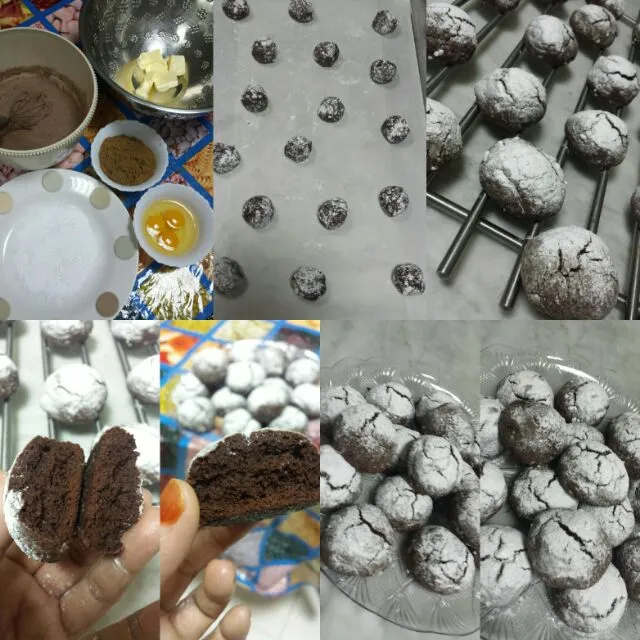 Chocolate crinkles cookies|Sofie's Kitchenさん