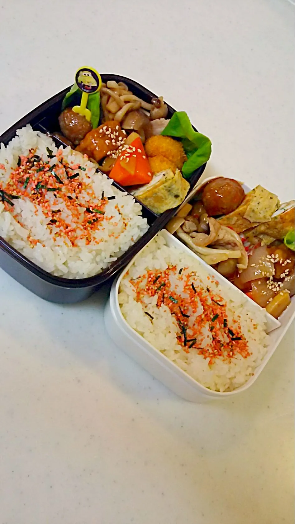 今日の長男弁当🍱と私夜勤でぇす❗弁当🍱🎵|Sayakaさん