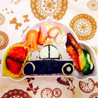 Snapdishの料理写真:11/13パトカー弁当|yu-tuさん