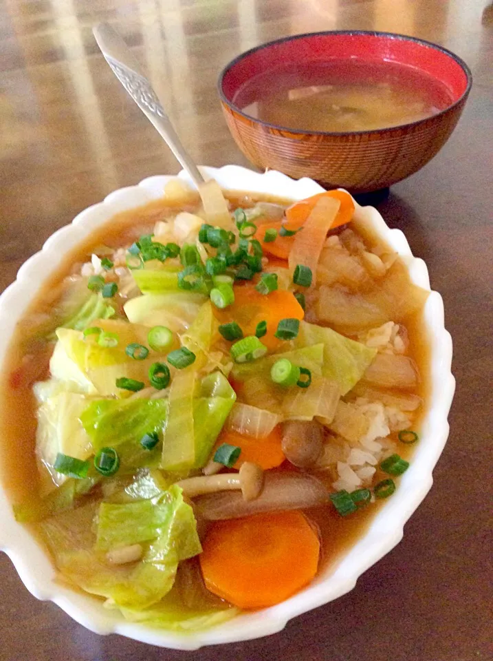 野菜あんかけ丼♫^_^|Norio Fukudaさん