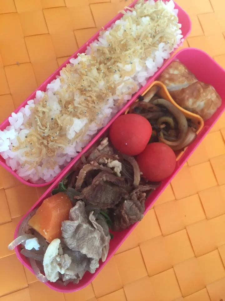 Snapdishの料理写真:2015年11月16日お弁当|Koutarou Matsuuraさん