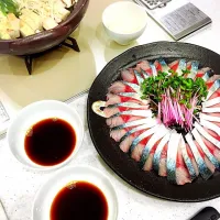 Snapdishの料理写真:鯖のしゃぶしゃぶ