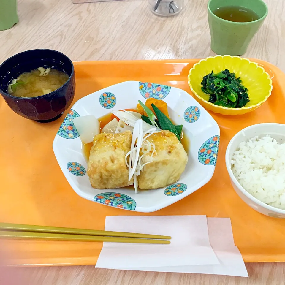 焼き豆腐と蒸し野菜の黒酢あん*\(^o^)/*|すかラインさん