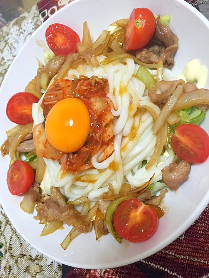 Snapdishの料理写真:サラダうどん|M Kさん