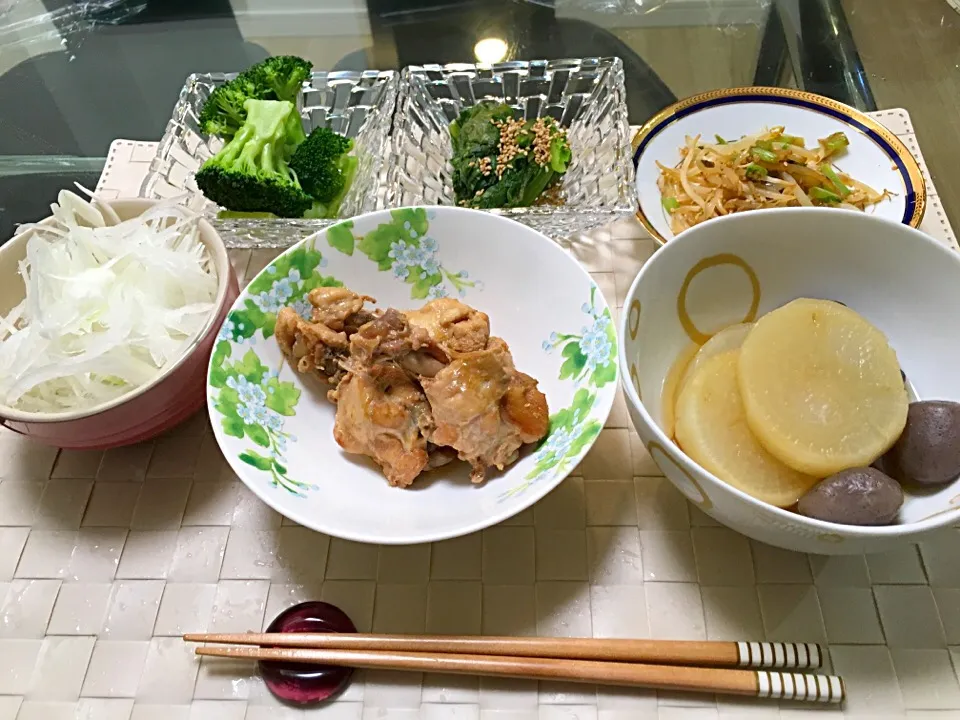 Snapdishの料理写真:今夜の夕食|いしぃむしぃさん