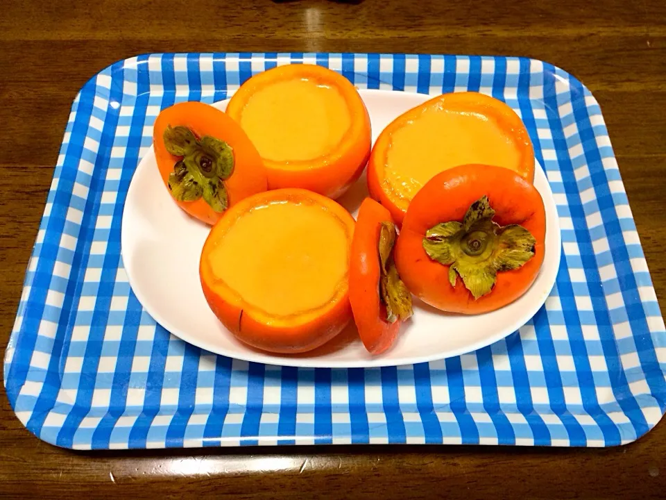 Snapdishの料理写真:☆KAKI  PUDDING☆|ひまわりさん