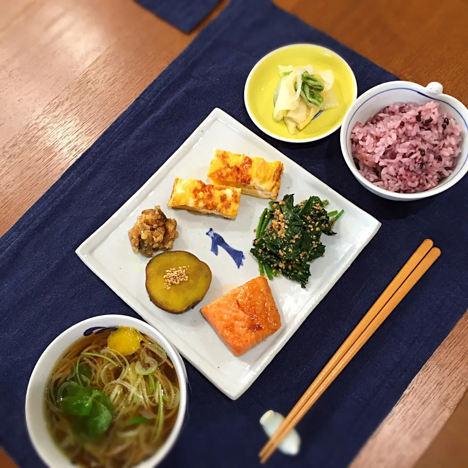 お昼の蕎麦定食|pigronaさん