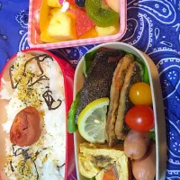 Snapdishの料理写真:前の日の晩ご飯の流用❤️|かおりんさん