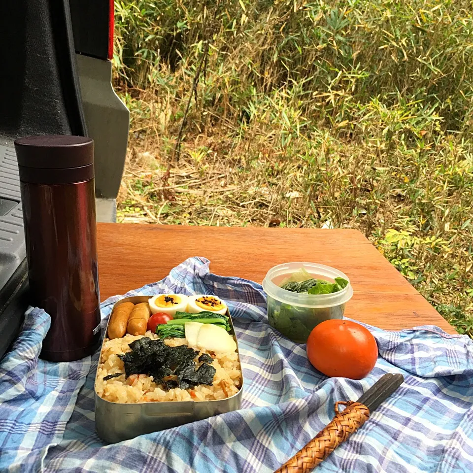 ピクニック・ランチ♬ (▰˘◡˘▰)☝︎|Yoshinobu Nakagawaさん