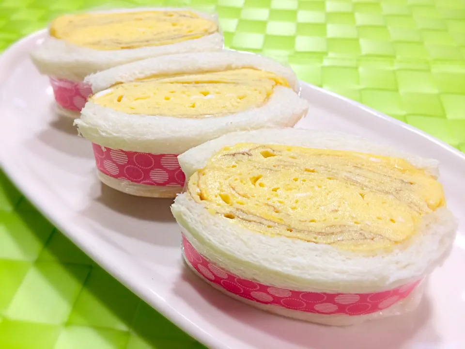 厚焼き玉子サンド🍳|ゆりねかふぇさん