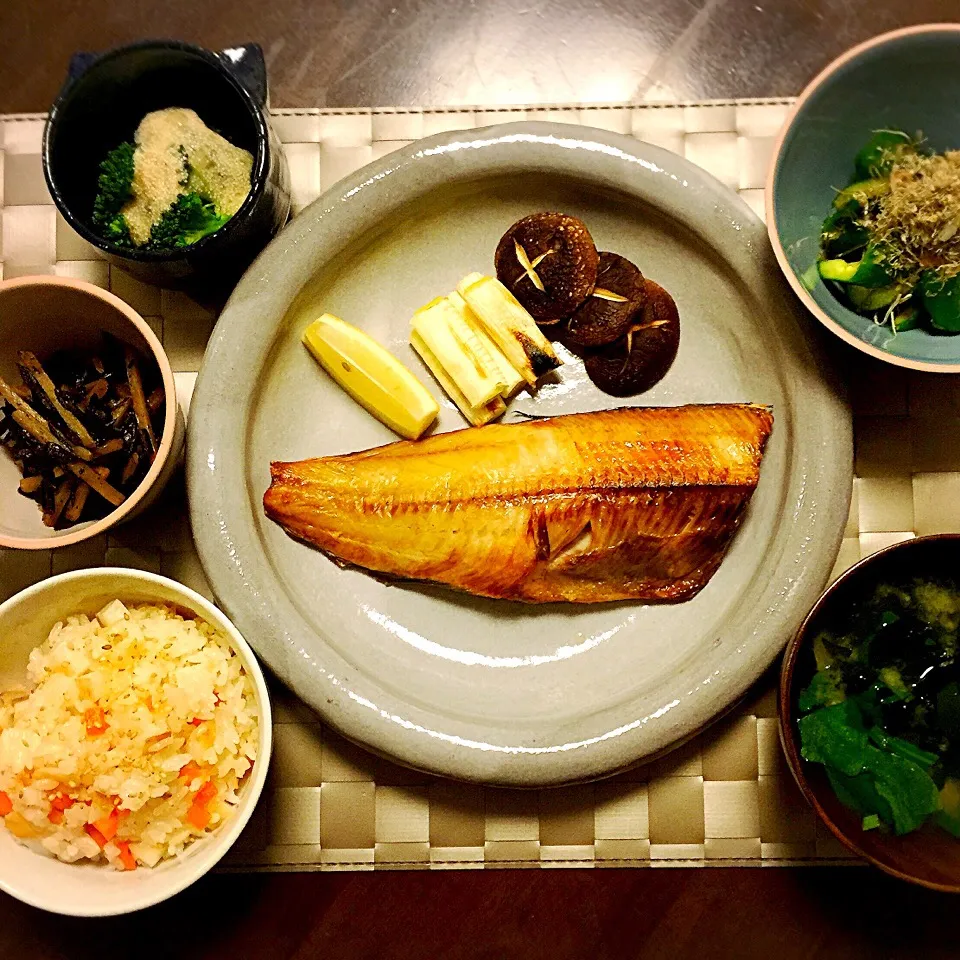 焼魚定食|恭子さん