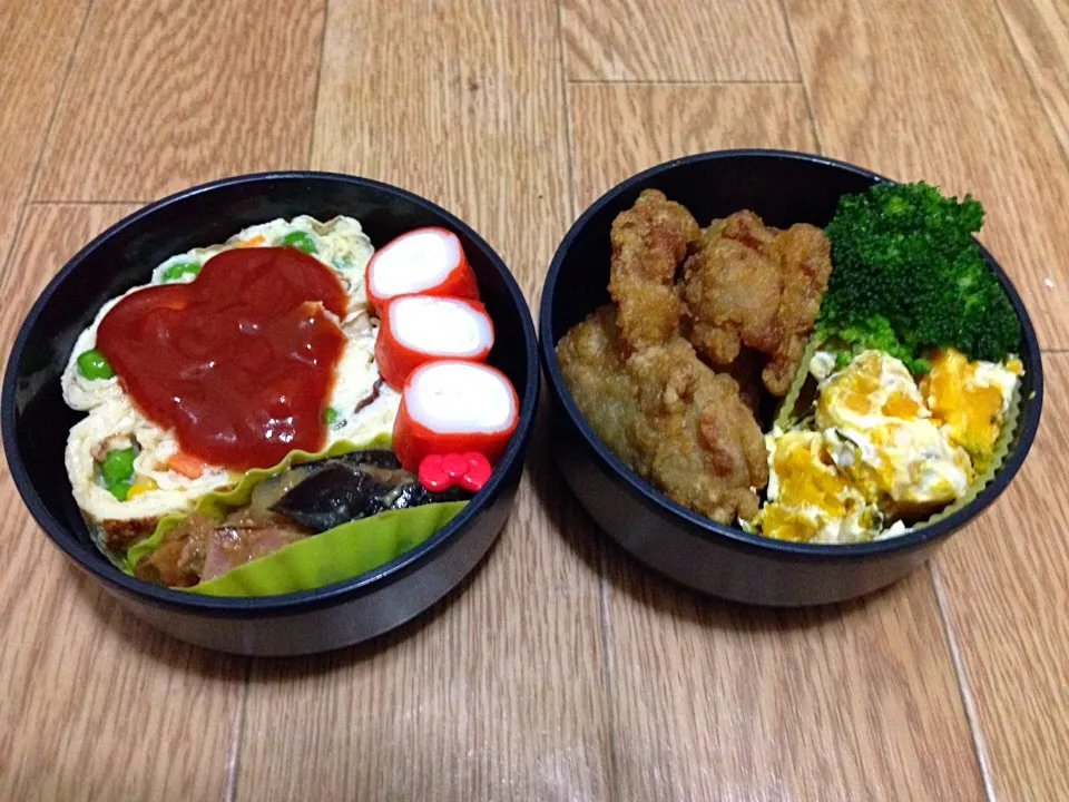 Snapdishの料理写真:旦那ちゃん弁当♥️|ちゃびきゅさん