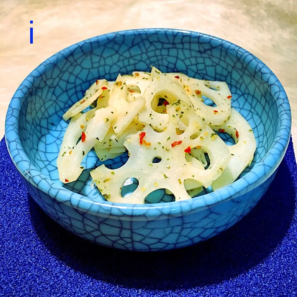 蓮根のペペロンチーノ 【Peperoncino of lotus root】|izoomさん