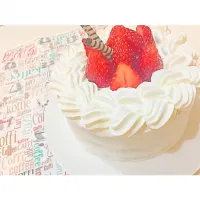 Snapdishの料理写真:いちごのショートケーキ|ひよりさん