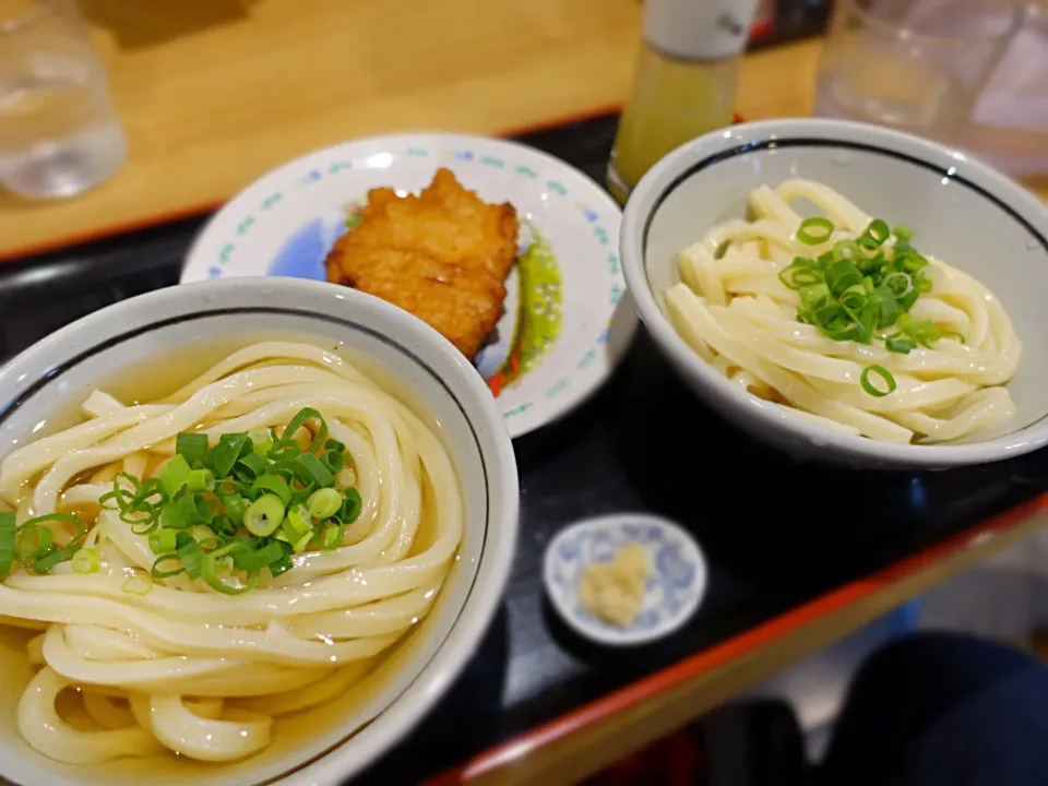 純手打ち讃岐うどん 五郎 ひやひやうどんとしょうゆうどんのセット|ddr3rdmixさん