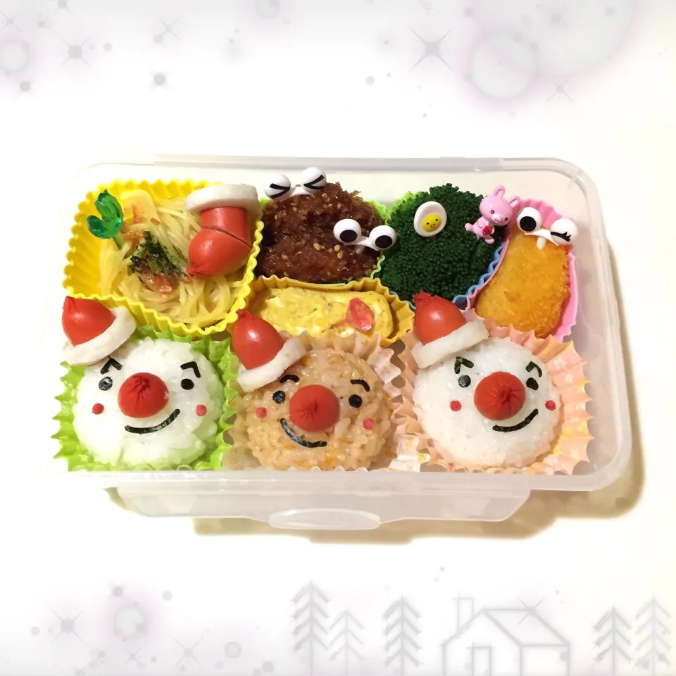 クリスマス🎄仲良しスノーマン弁当|Makinsさん