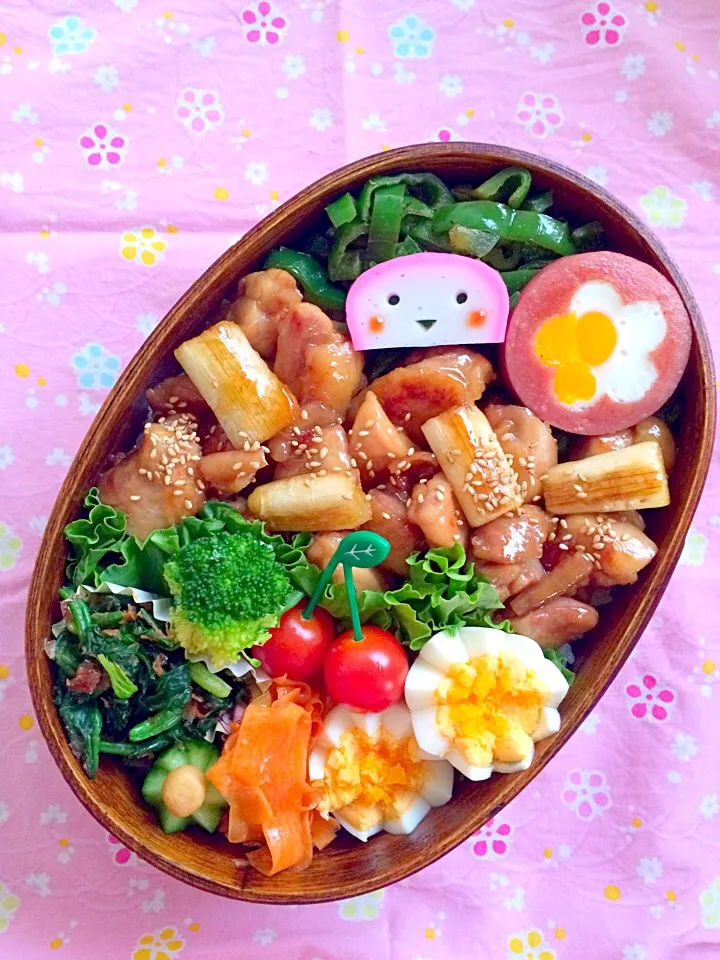 Snapdishの料理写真:今日の息子のお弁当2015/11/18|ミホさん