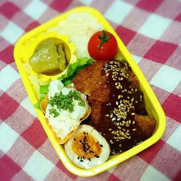 メンチカツ弁当🎵|chacoさん