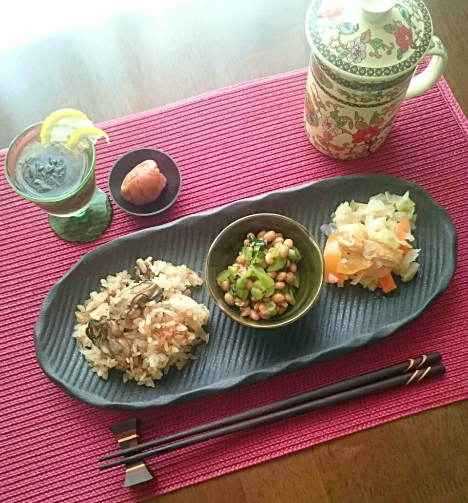 色々な物を少しずつの朝ご飯🍴❤|ゆず( ˘ ³˘)♥さん