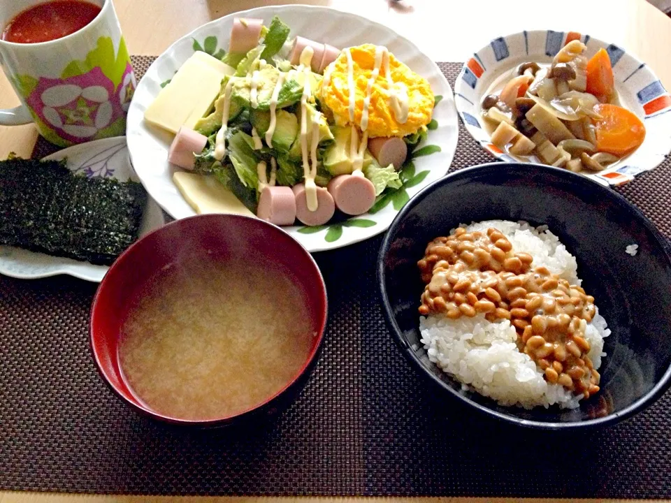 Snapdishの料理写真:11月18日朝食兼昼食|ばぁさんさん